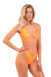 Badkleding Nebbia Classic Triangle Bikini Top 451 Orange Neon