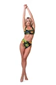 Badkleding Nebbia  High-energy retro bikini - top 553 jungle green