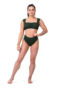 Badkleding Nebbia  Miami retro bikini - top 553 dark green