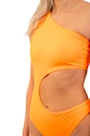 Badkleding Nebbia  One Shoulder Asymmetrical Monokini 458 Orange Neon