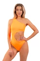 Badkleding Nebbia  One Shoulder Asymmetrical Monokini 458 Orange Neon S