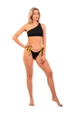 Badkleding Nebbia  One Shoulder Bandeau Bikini Top 448 Black