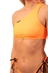 Badkleding Nebbia  One Shoulder Bandeau Bikini Top 449 Orange Neon