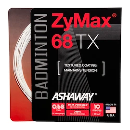 Badminton besnaring Ashaway Zymax 68 TX White Set