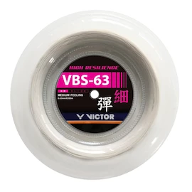 Badminton besnaring Victor VBS-63 White Reel 200 m