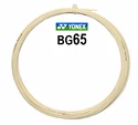 Badminton besnaring Yonex  Micron BG65 White (0.70 mm) - cut (10.0 m)