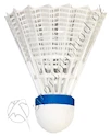 Badminton shuttles Victor  Nylon Shuttle 3000 Platin - White (6 Pack)  groene strook (tot 19-29°C)