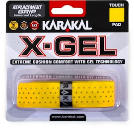 Basis grip Karakal X-Gel Grip Yellow