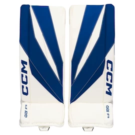 Beenbeschermers CCM Axis F9 Royal/White Intermediate