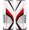 Beenbeschermers CCM YTflex 3 White/White/Red/Black Youth 22 inch