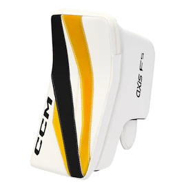 Blokhandschoen CCM Axis F5 Black/Yellow Junior