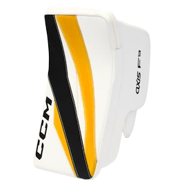 Blokhandschoen CCM Axis F9 Black/Yellow Intermediate