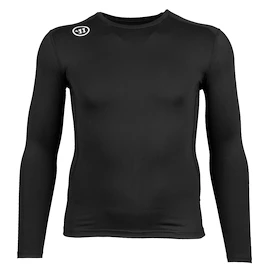 Compressie T-shirt Warrior Compression LS Black Junior