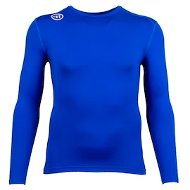 Compressie T-shirt Warrior Compression LS Blue Junior