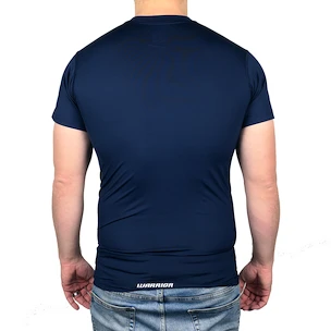 Compressie T-shirt Warrior  SS Compression Senior S, Blauw