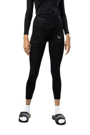 Compressiebroek met kruisbeschermer Bauer Womens PRO Jill Pant Black Senior