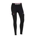 Compressiebroek met kruisbeschermer CCM  Jill Black Senior