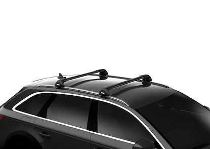 Dakdrager Thule Edge Black BMW iX1 (U11) 5-Dr SUV met geïntegreerde dakrails 23+