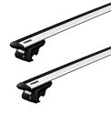 Dakdrager Thule met EVO WingBar Fiat Doblo 4-Dr Van met dakrails 02-21