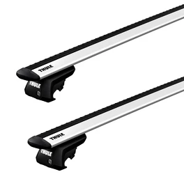 Dakdrager Thule met EVO WingBar Fiat Doblo Malibo 5-Dr Van met dakrails 00-21