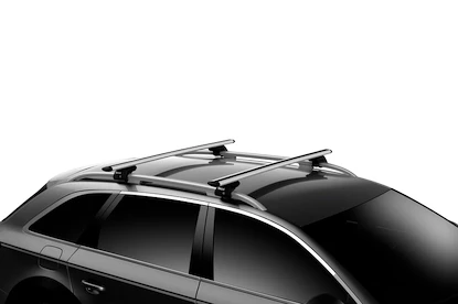 Dakdrager Thule met EVO WingBar Fiat Doblo Malibo 5-Dr Van met dakrails 00-21