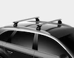 Dakdrager Thule met EVO WingBar Land Rover Range Rover 5-Dr SUV met vaste punten 00-01