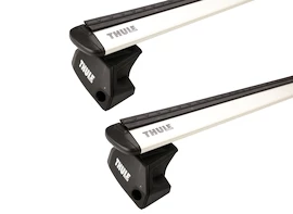 Dakdrager Thule met EVO WingBar Skoda Octavia (Mk. IV) 5-Dr Estate met geïntegreerde dakrails 20-24