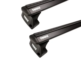 Dakdrager Thule met EVO WingBar Zwart Audi 5-Dr Estate met geïntegreerde dakrails 08-15