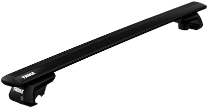 Dakdrager Thule met EVO WingBar Zwart Fiat Idea 5-Dr Hatchback met dakrails 03-21