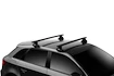 Dakdrager Thule met EVO WingBar Zwart Ford Mondeo (Mk. V) 5-Dr Estate met kaal dak 15+