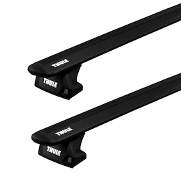 Dakdrager Thule met EVO WingBar Zwart Land Rover Range Rover Sport (L494) 5-Dr SUV met geïntegreerde dakrails 14-22