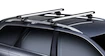 Dakdrager Thule met SlideBar Ford Fiesta 3-Dr Hatchback met vaste punten 00-02