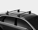 Dakdrager Thule met SquareBar Acura ZDX 5-Dr SUV met geïntegreerde dakrails 24+