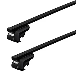 Dakdrager Thule met SquareBar Chrysler Voyager 5-Dr MPV met dakrails 95-00