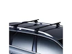 Dakdrager Thule met SquareBar Daewoo 5-Dr Estate met dakrails 04-21