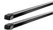 Dakdrager Thule met SquareBar Hyundai Satellite 5-Dr Bus met vaste punten 00-07