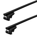 Dakdrager Thule met SquareBar Hyundai TB 5-Dr Hatchback met dakrails 06-11