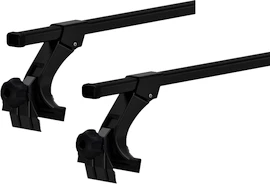 Dakdrager Thule met SquareBar Jeep Wrangler (TJ) 2-Dr SUV met afvoergoten 00-06