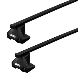 Dakdrager Thule met SquareBar Mazda BT-50 (Mk. II) 4-Dr Super met kaal dak 12-20