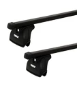 Dakdrager Thule met SquareBar Saab 9-3 SportCombi 5-Dr Estate met vaste punten 05-12