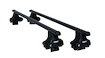 Dakdrager Thule met SquareBar Volkswagen Touran I (1T) 5-Dr MPV met kaal dak 03-15