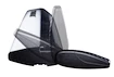 Dakdrager Thule met WingBar Saab 9-3 SportSedan 4-Dr Sedan met vaste punten 03-12