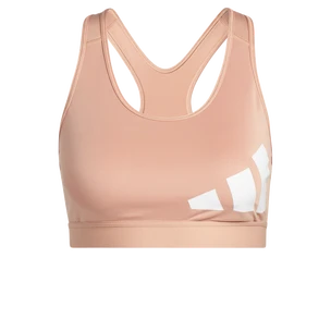 Dames bh adidas  Believe This Medium Support Workout Logo Ambient Blush