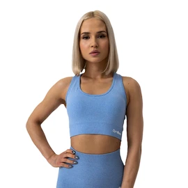 Dames bh GymBeam FLO Sports Bra Blue