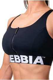 Dames bh Nebbia  Smart zip sports bra black