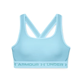 Dames bh Under Armour Crossback Mid Bra-BLU