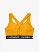 Dames bh Under Armour  Crossback Mid Bra-GLD