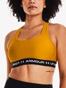 Dames bh Under Armour  Crossback Mid Bra-GLD