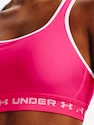 Dames bh Under Armour  Crossback Mid Bra-PNK