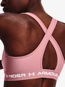 Dames bh Under Armour  Crossback Mid Bra-PNK